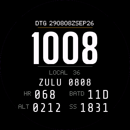 DTG Clock screenshot