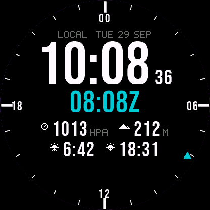 Zulu Chrono screenshot